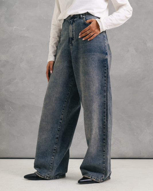The Raw Wide Denim