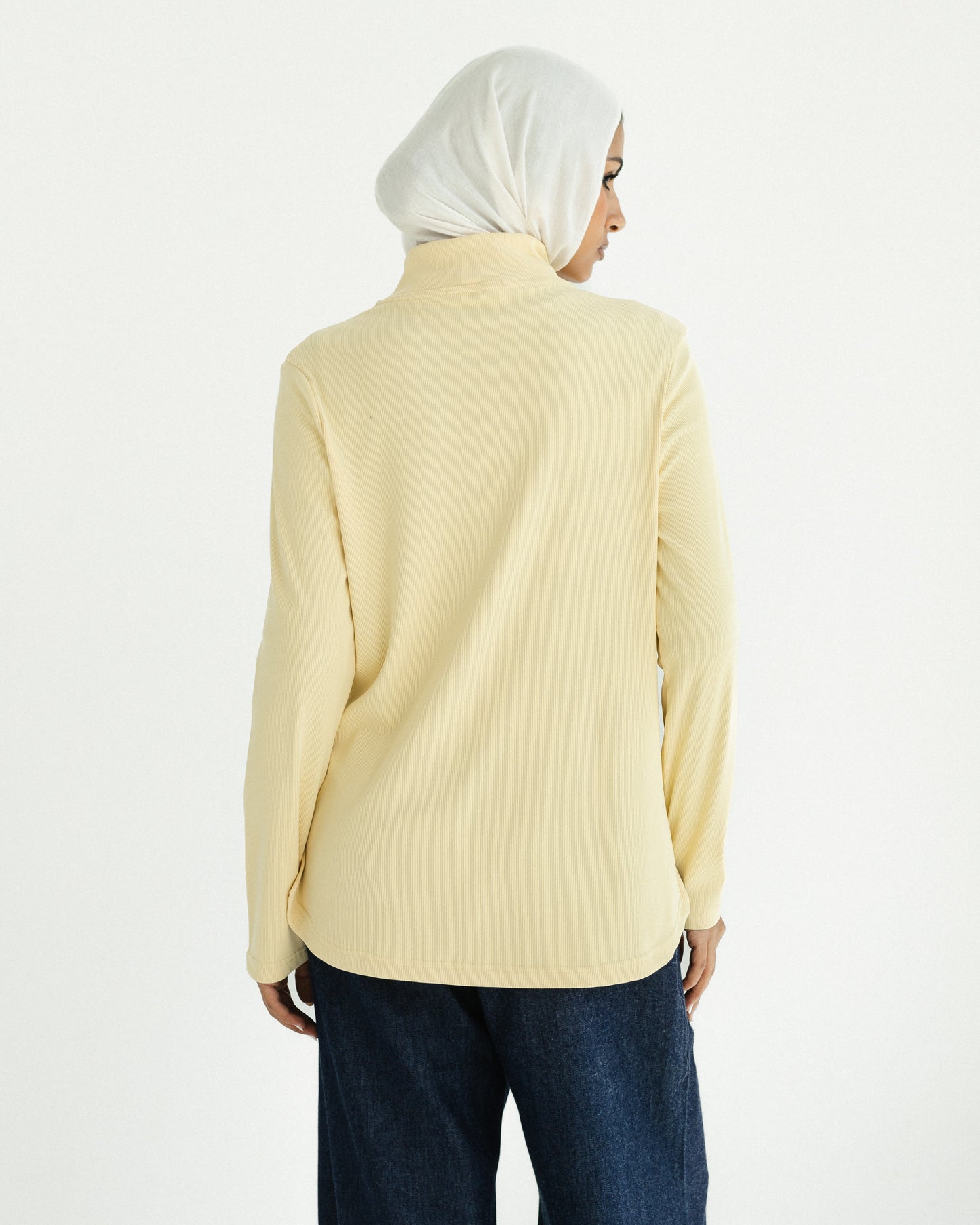 Butter Ribbed Top