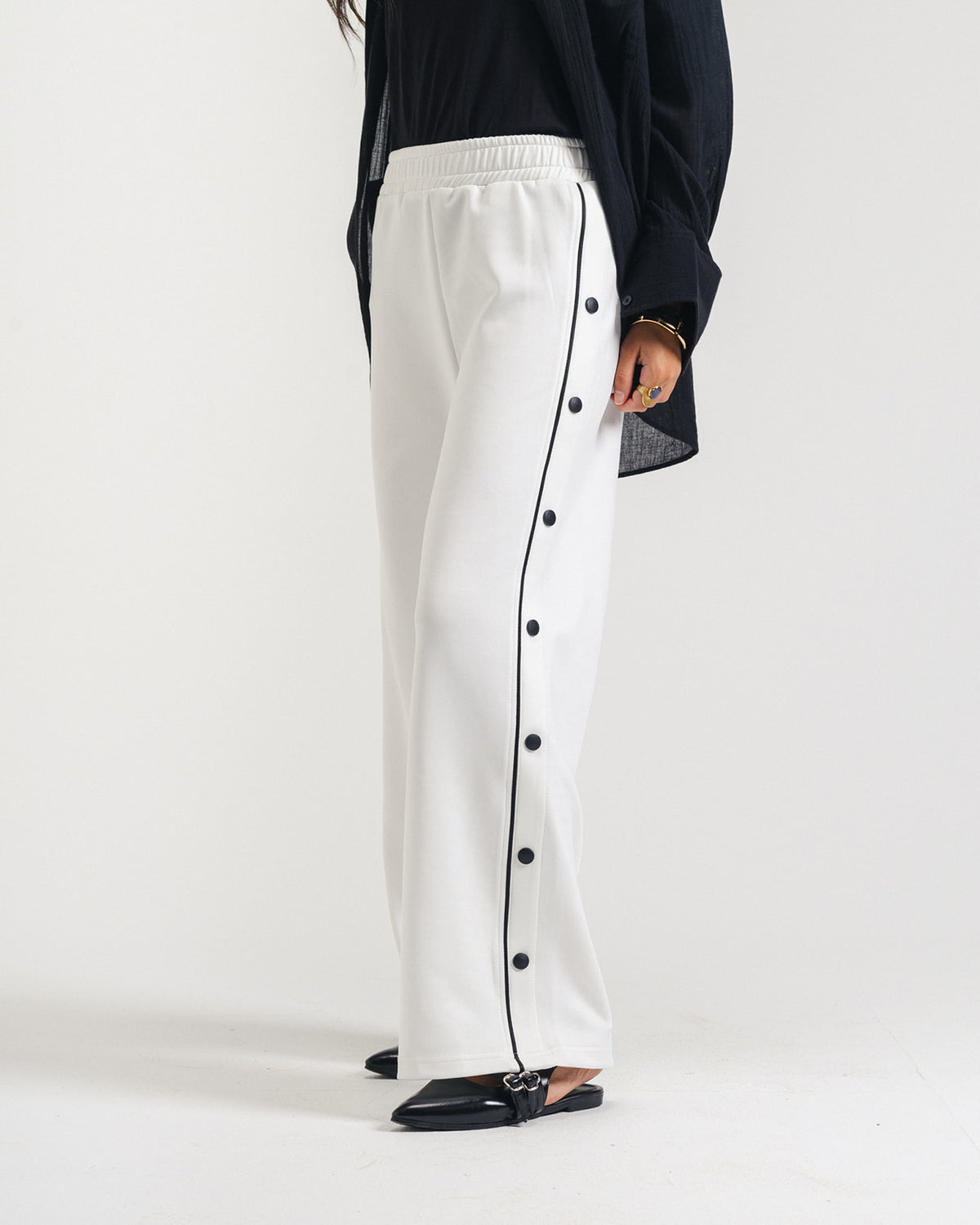 White Pop Pants