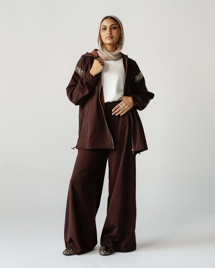 Brown Crystal Detail Set