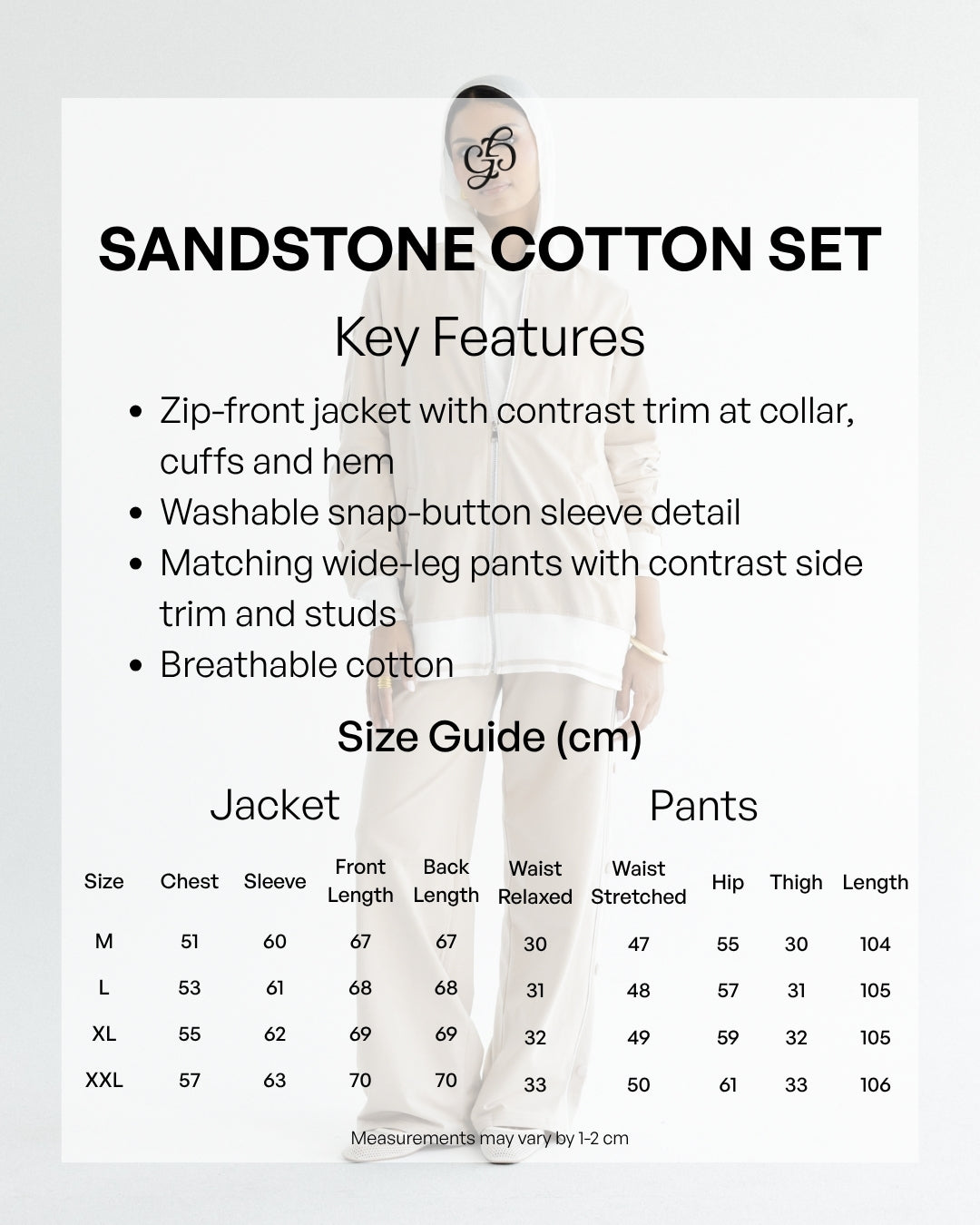 Sandstone Cotton Set