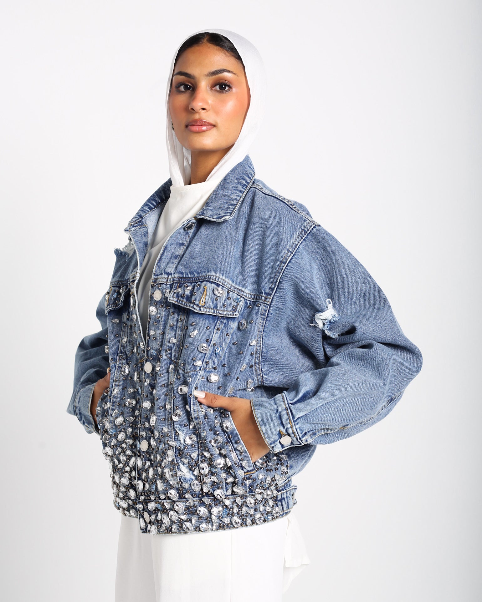 Crystal Denim Jacket