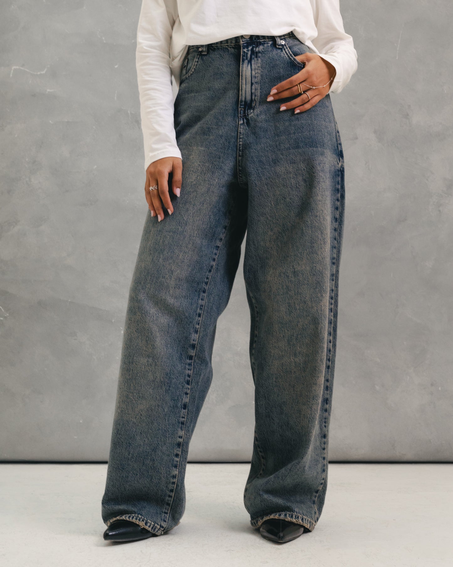 The Raw Wide Denim