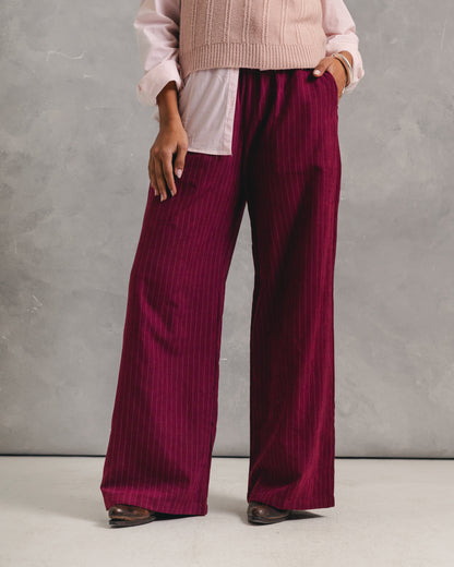 Fine Stripe Trousers