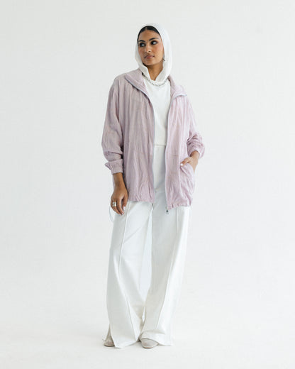 Lilac Crinkle Set