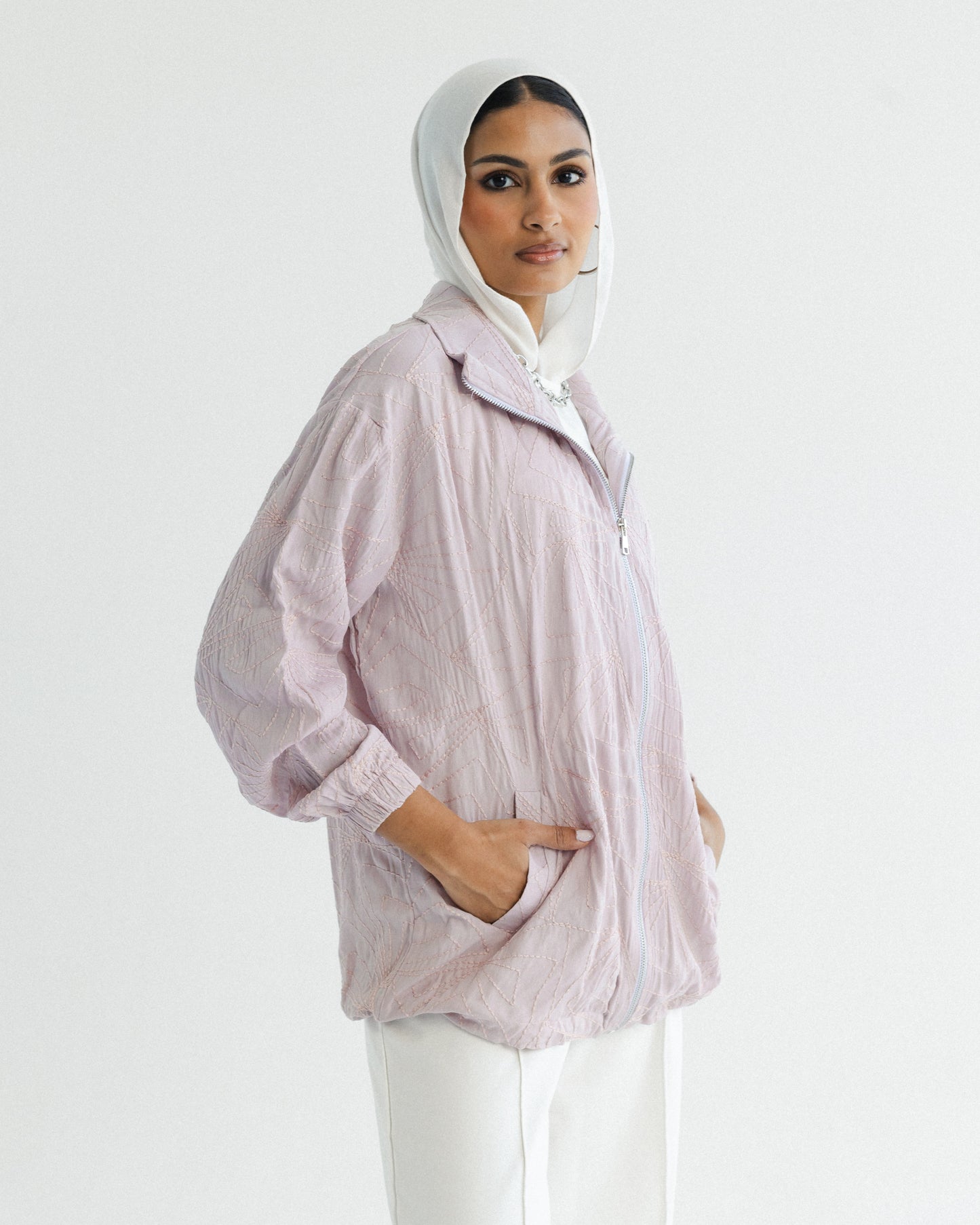 Lilac Crinkle Set