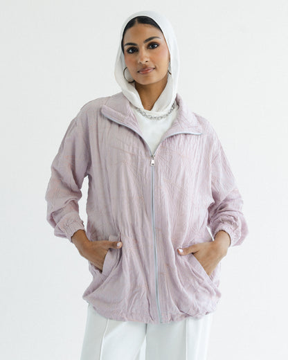 Lilac Crinkle Set