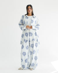 Indigo Paisley Set