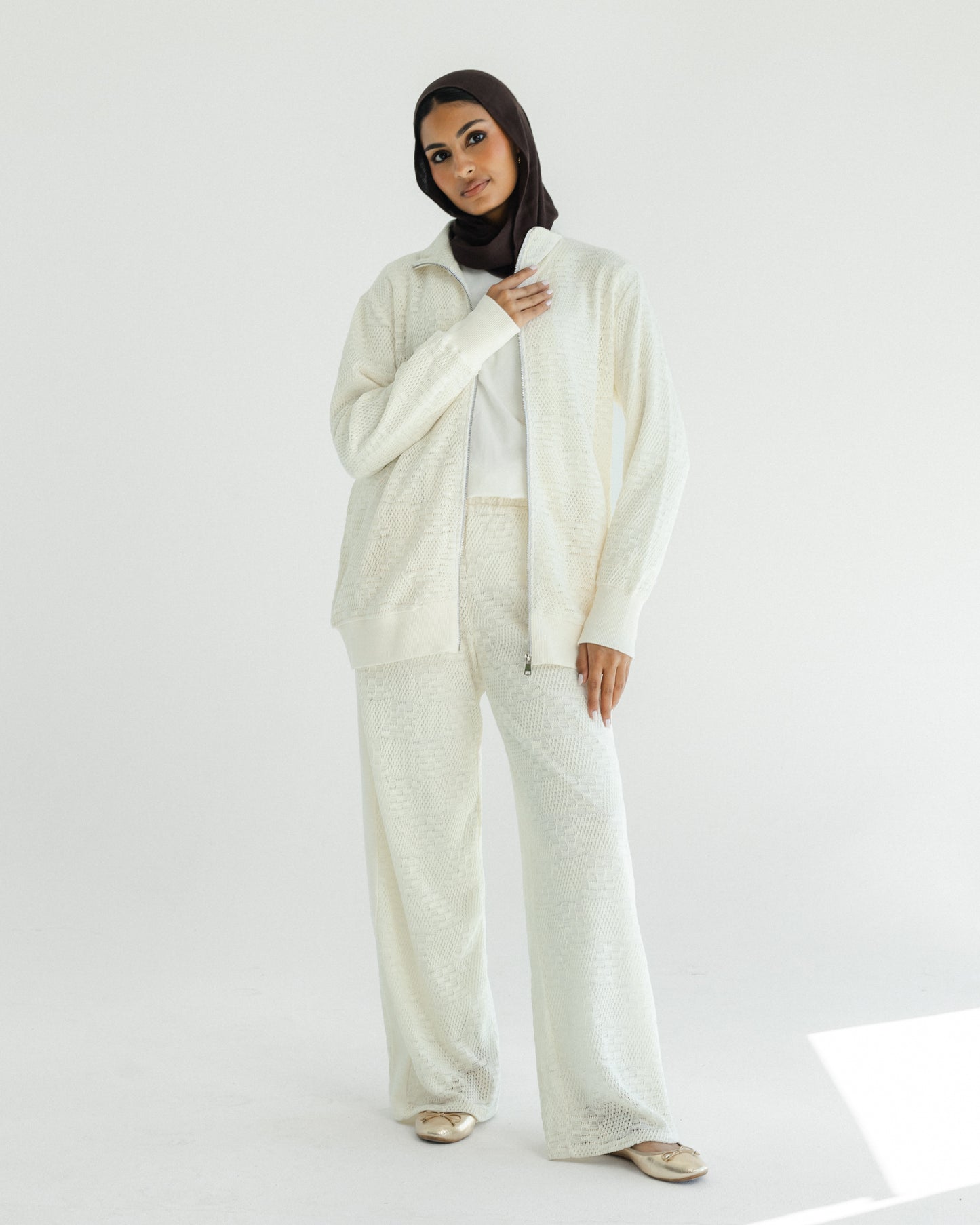 Ivory Textured Set