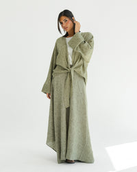 Sage Wrap Linen Set