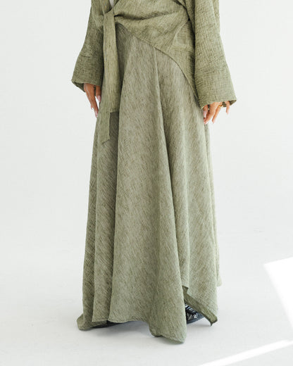 Sage Wrap Linen Set