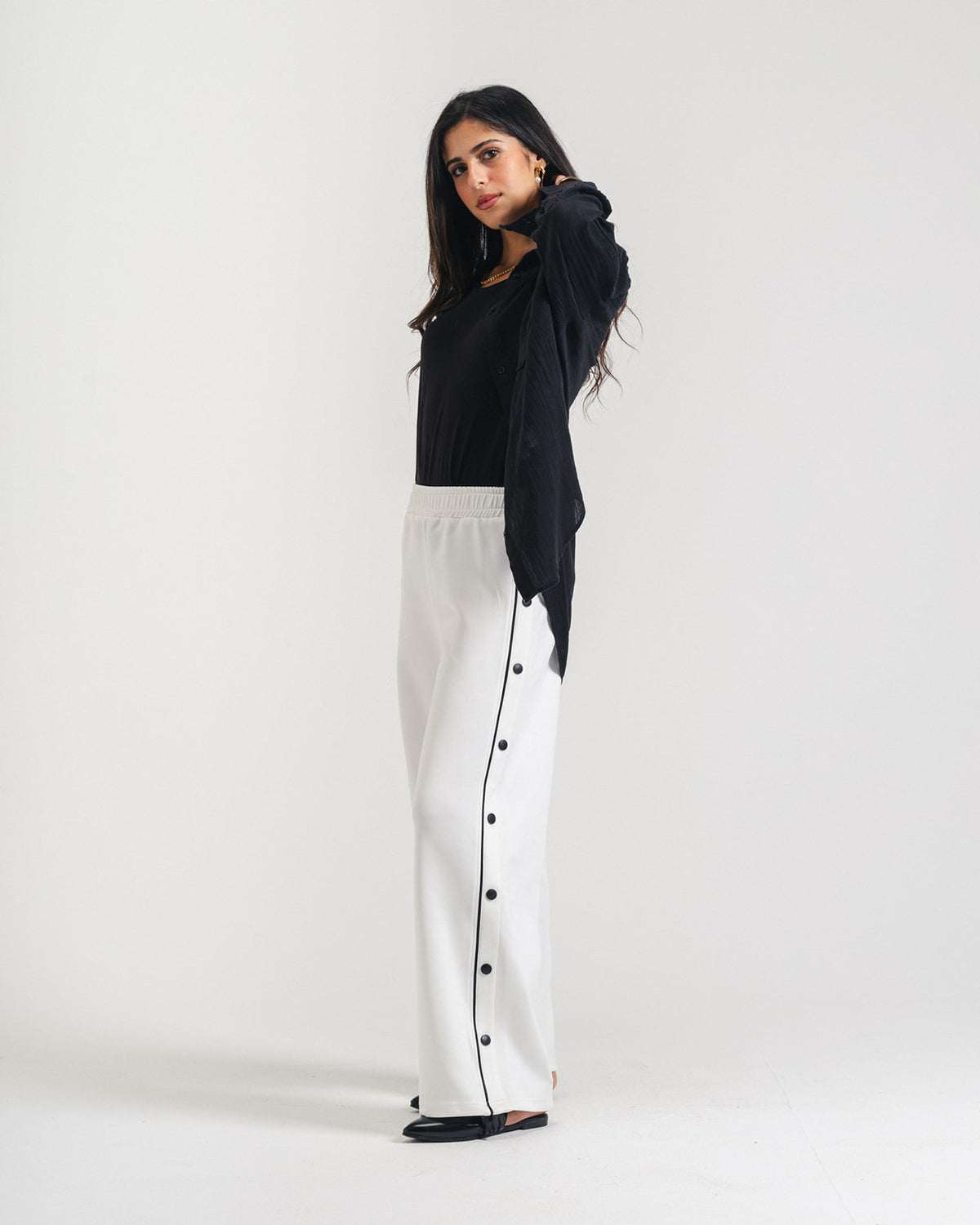White Pop Pants