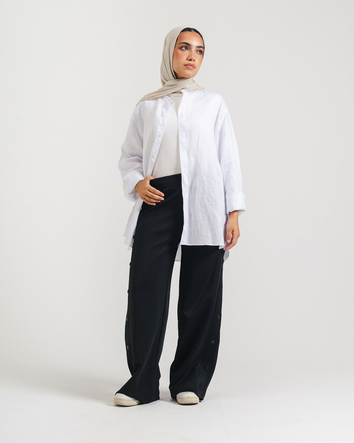 Black Pop Pants