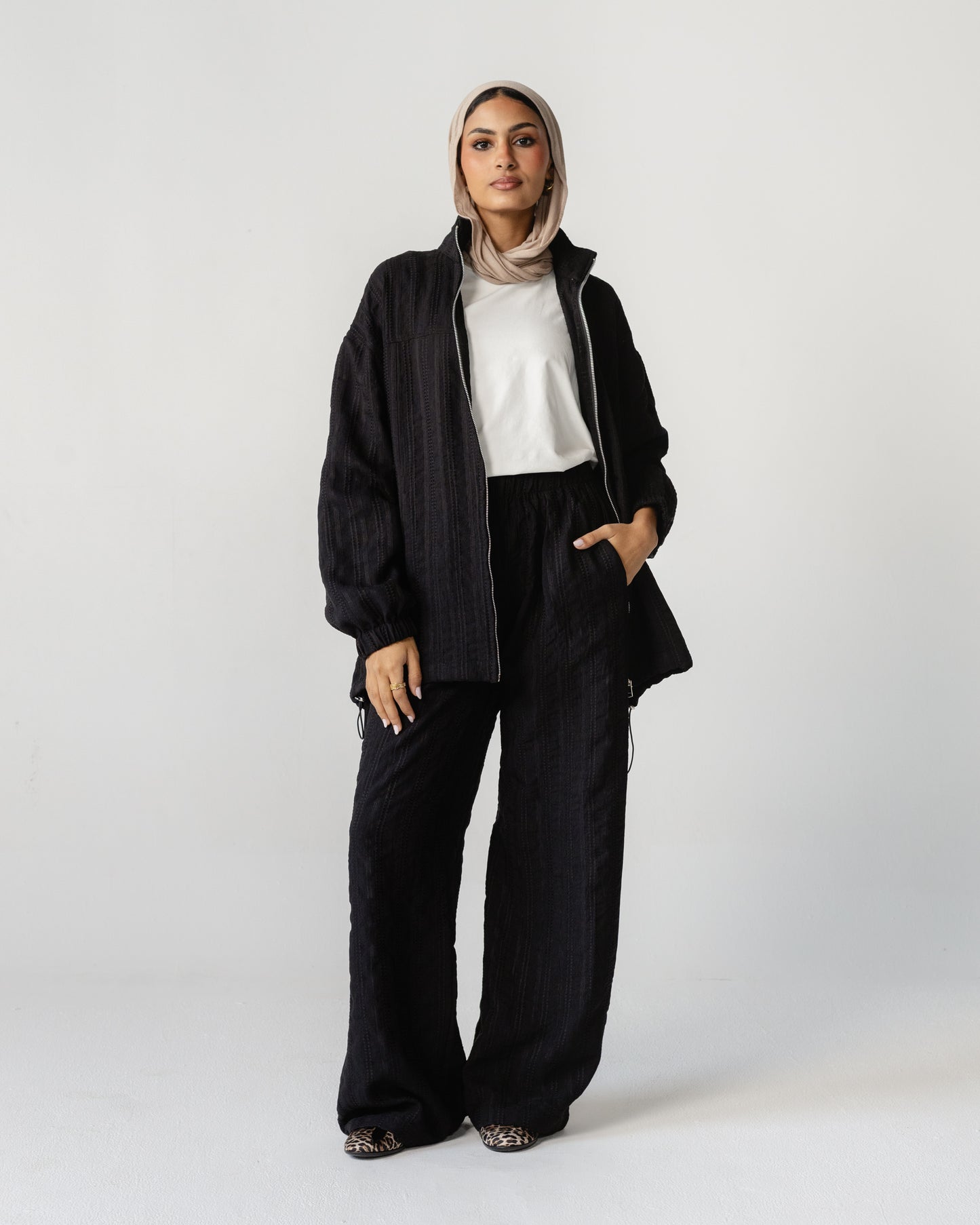 Textured Linen Set
