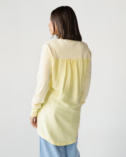 Contrast Back Top