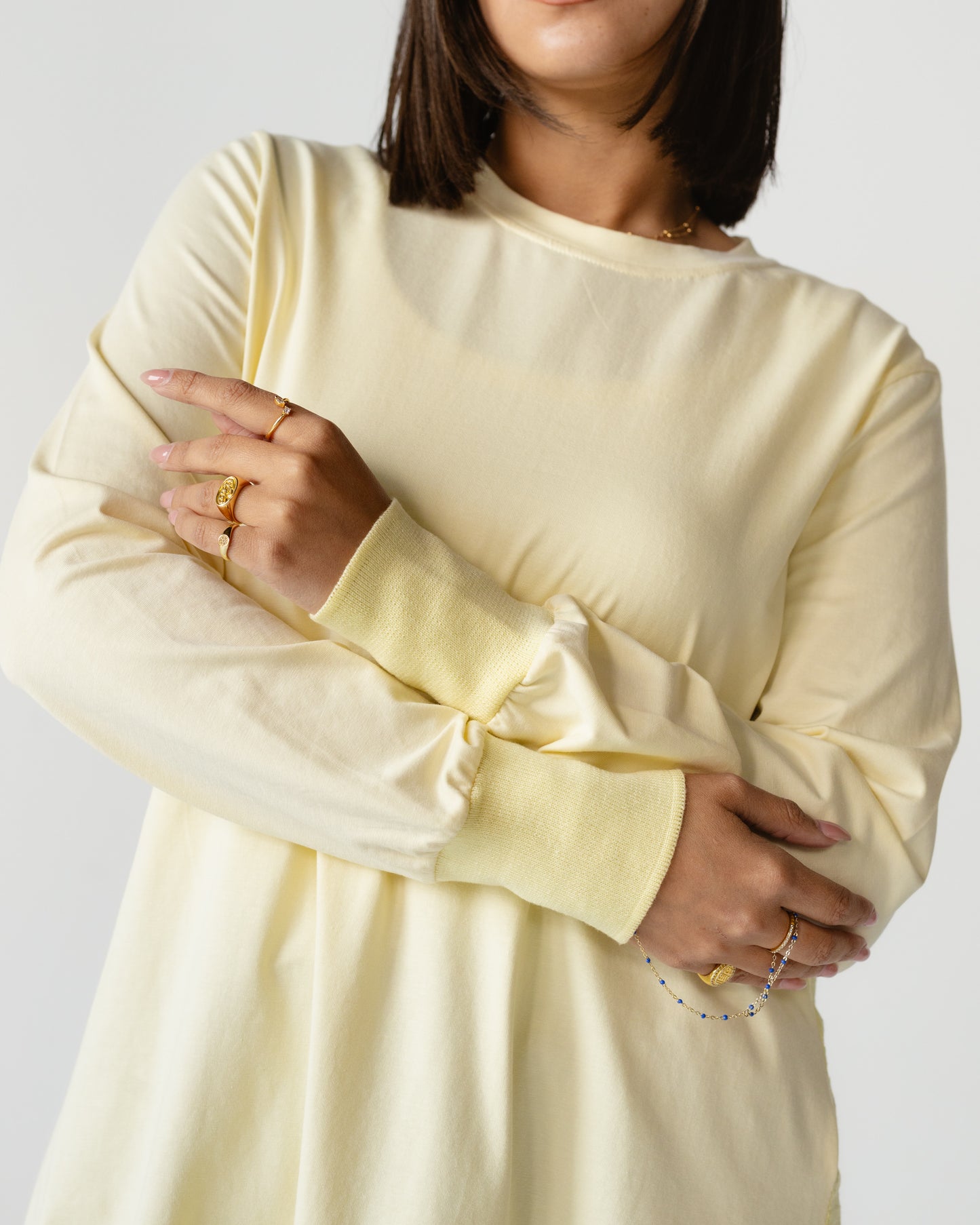Contrast Back Top