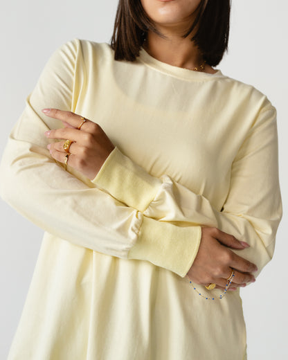 Contrast Back Top