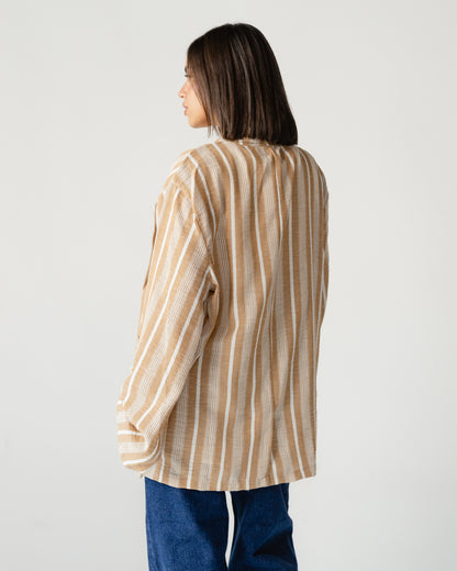 Striped Oversized Blazer