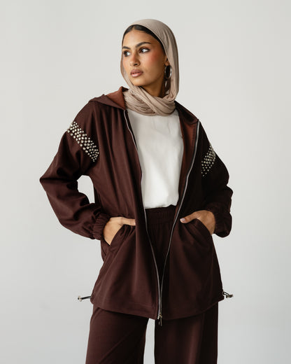 Brown Crystal Detail Set