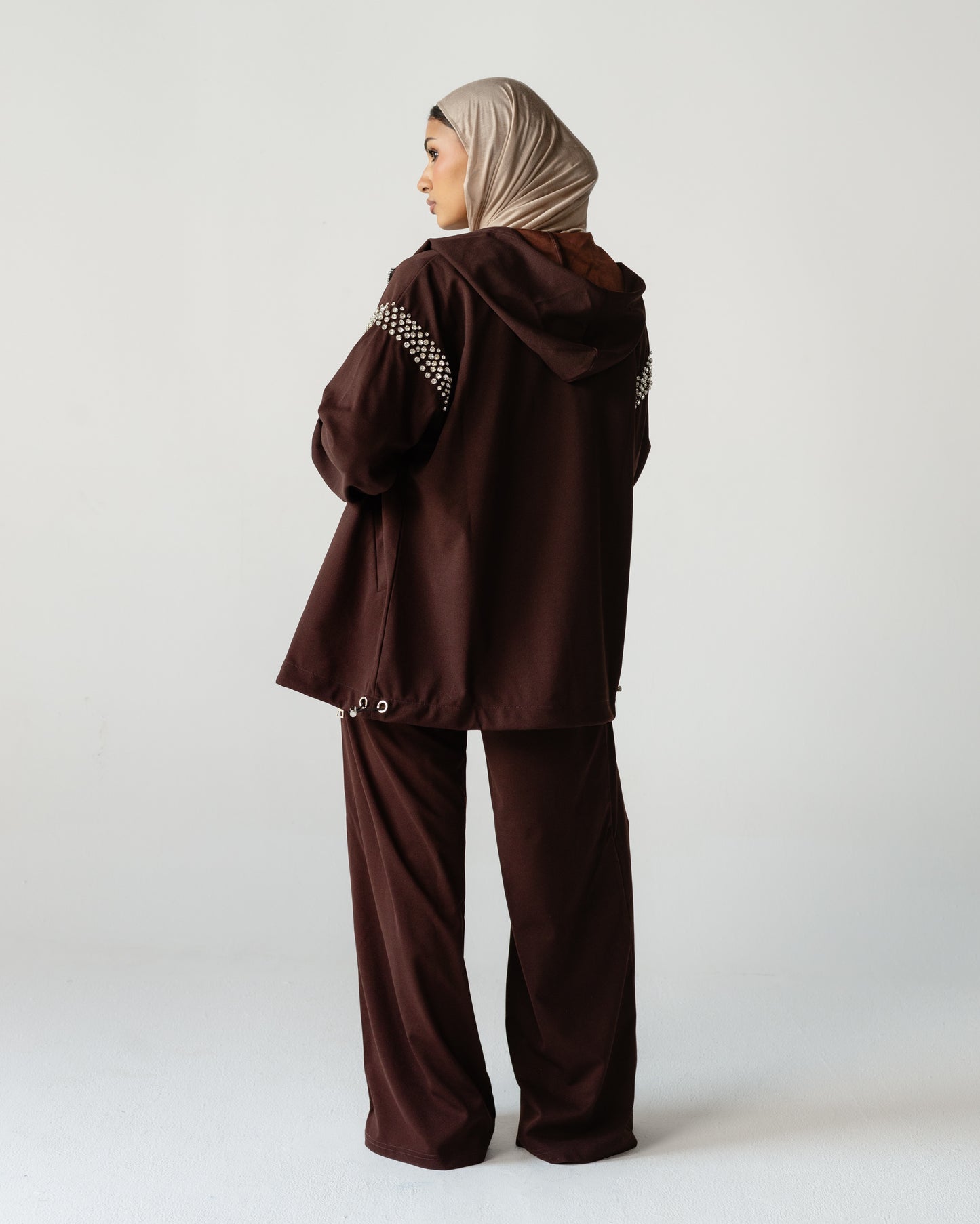 Brown Crystal Detail Set