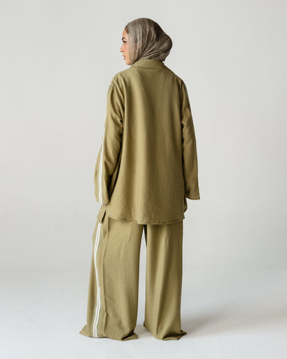 Stripe Linen Co-ord Set