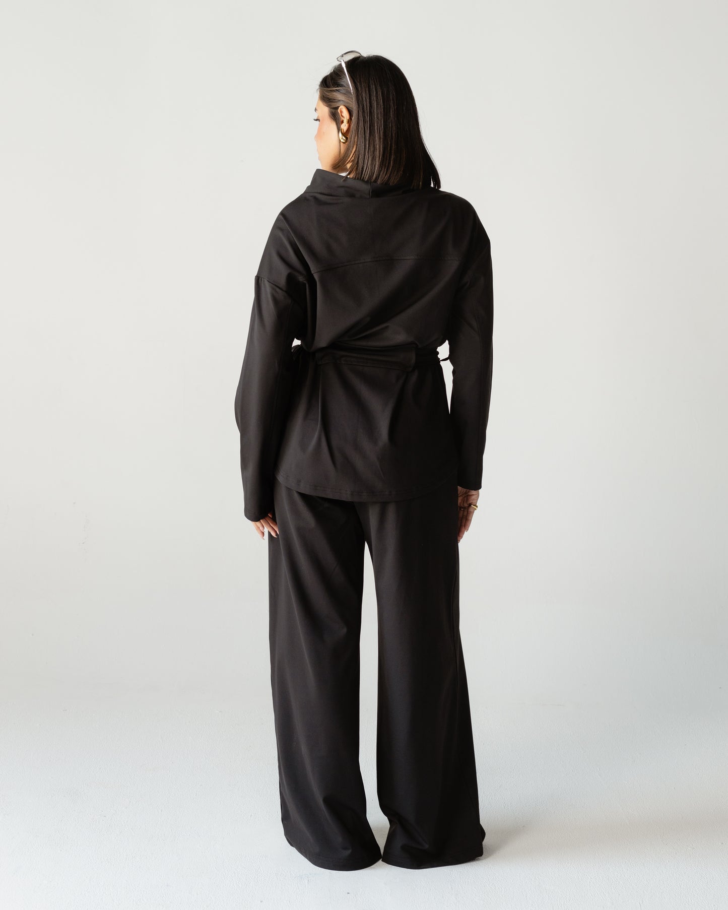 Belted Zip Set