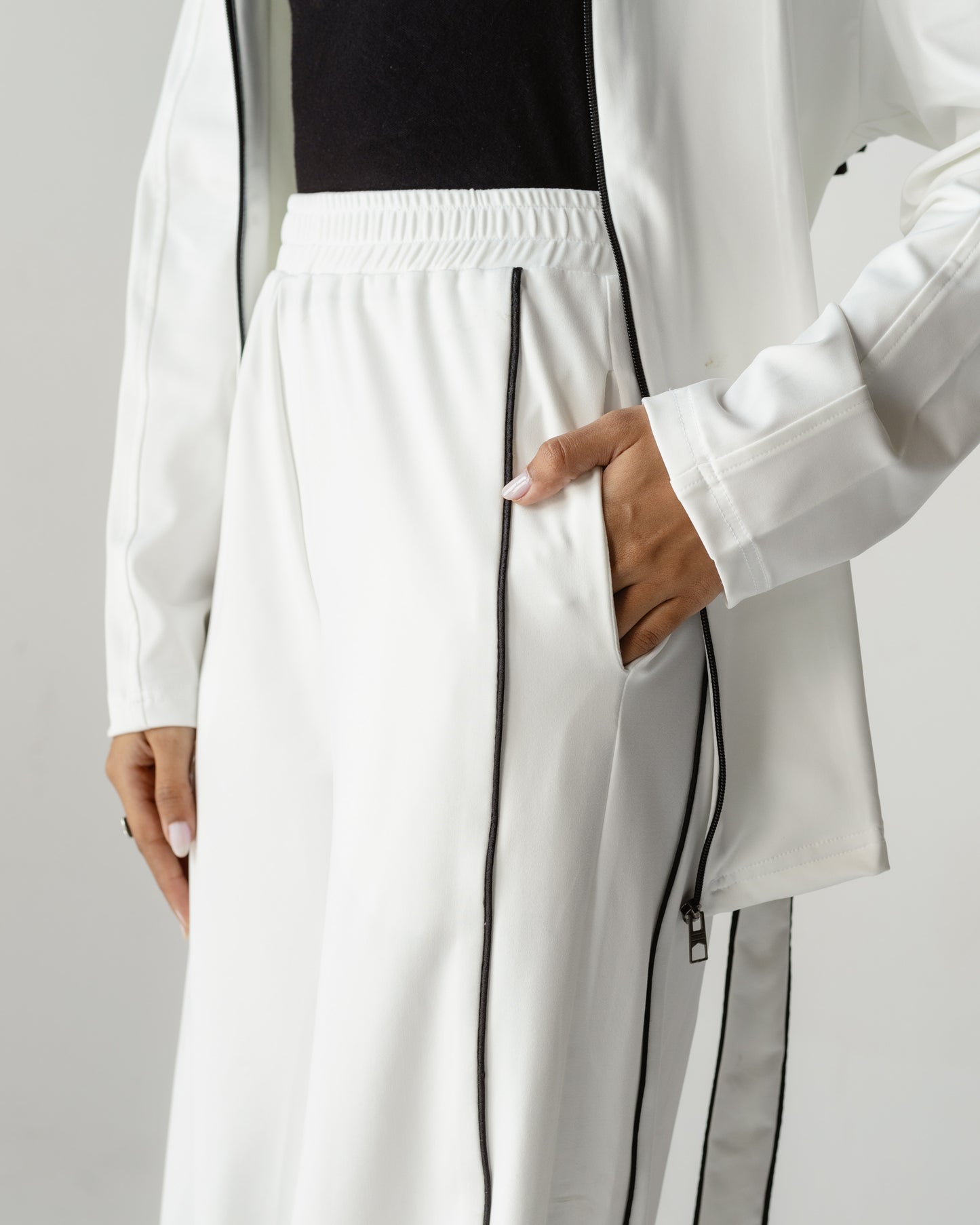 Belted Zip Set