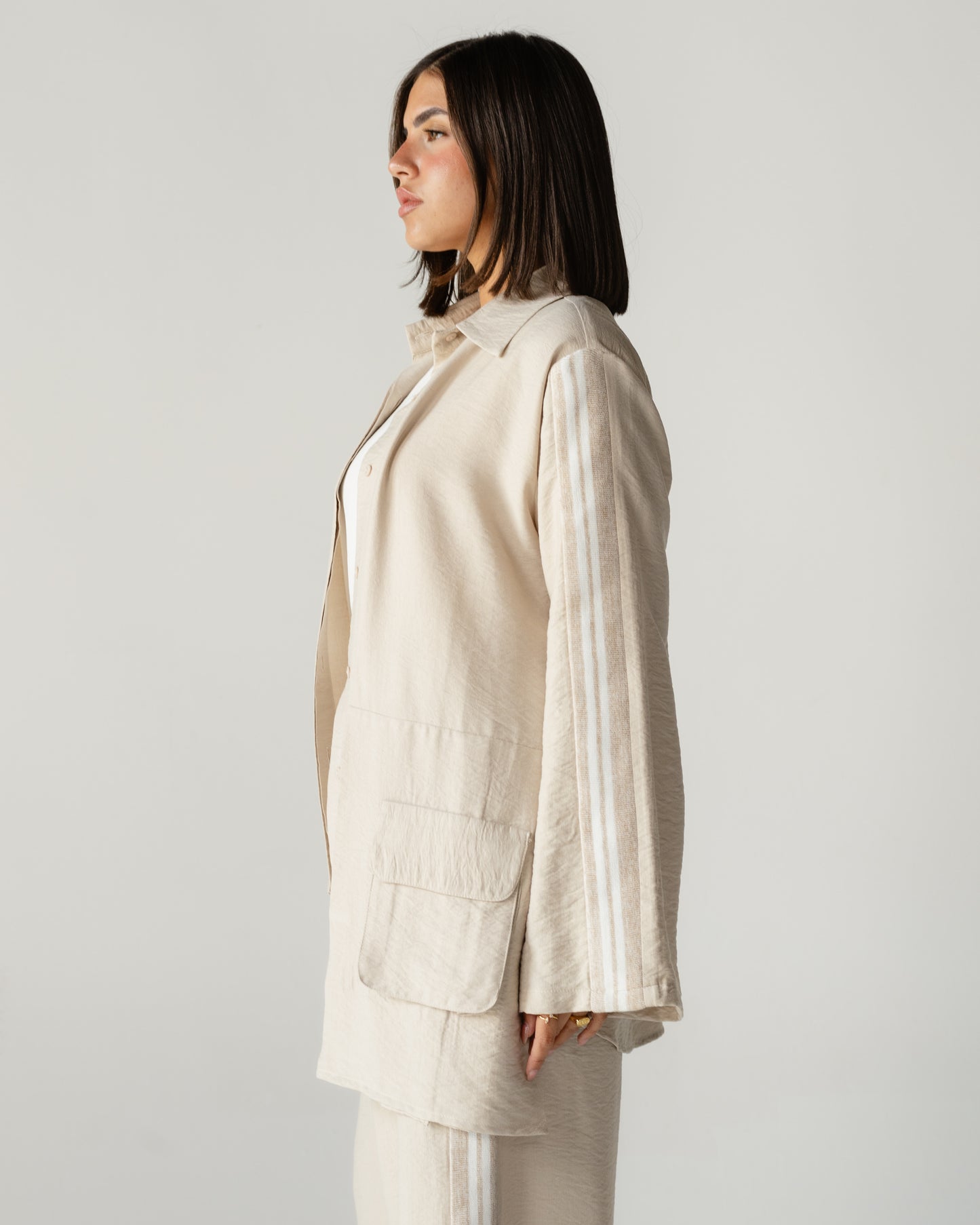 Stripe Linen Co-ord Set