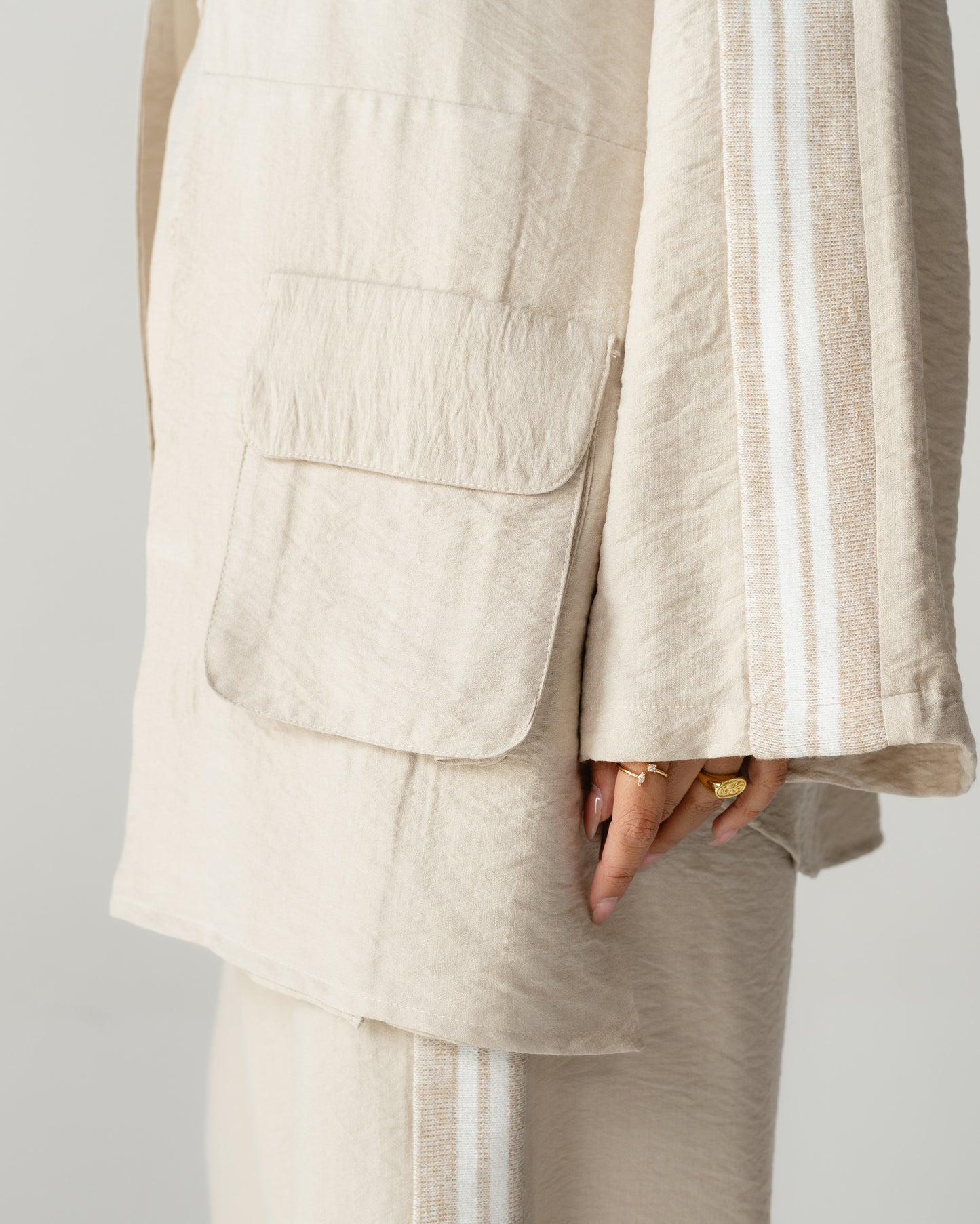 Stripe Linen Co-ord Set