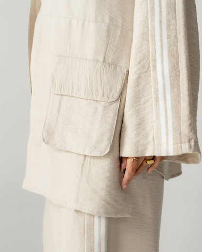 Stripe Linen Co-ord Set