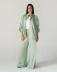 Mint Green Relaxed Snap Set