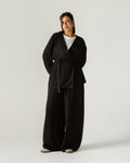 Black Wrap & Flow Set