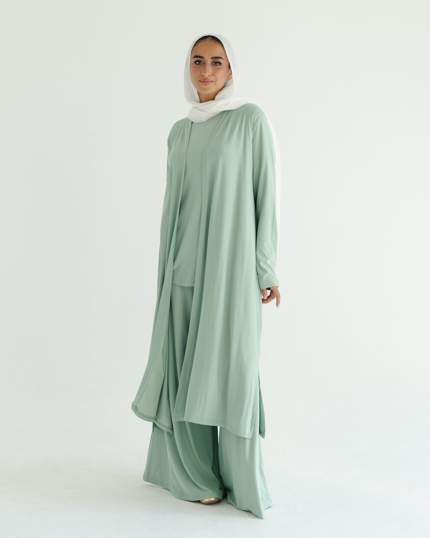 Mint Drape Set
