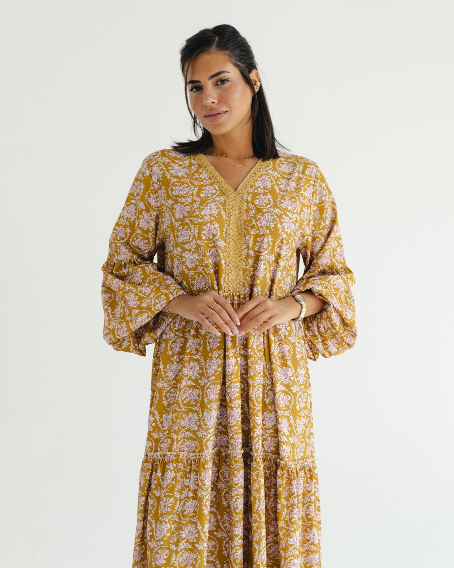 Golden Vine Dress