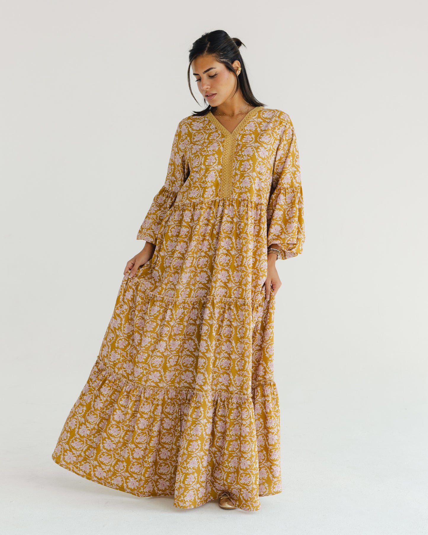 Golden Vine Dress