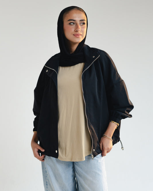 Tan Boxy Tee