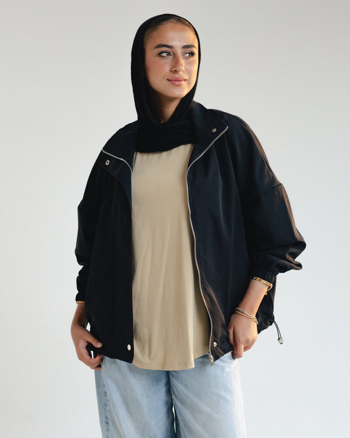Tan Boxy Tee