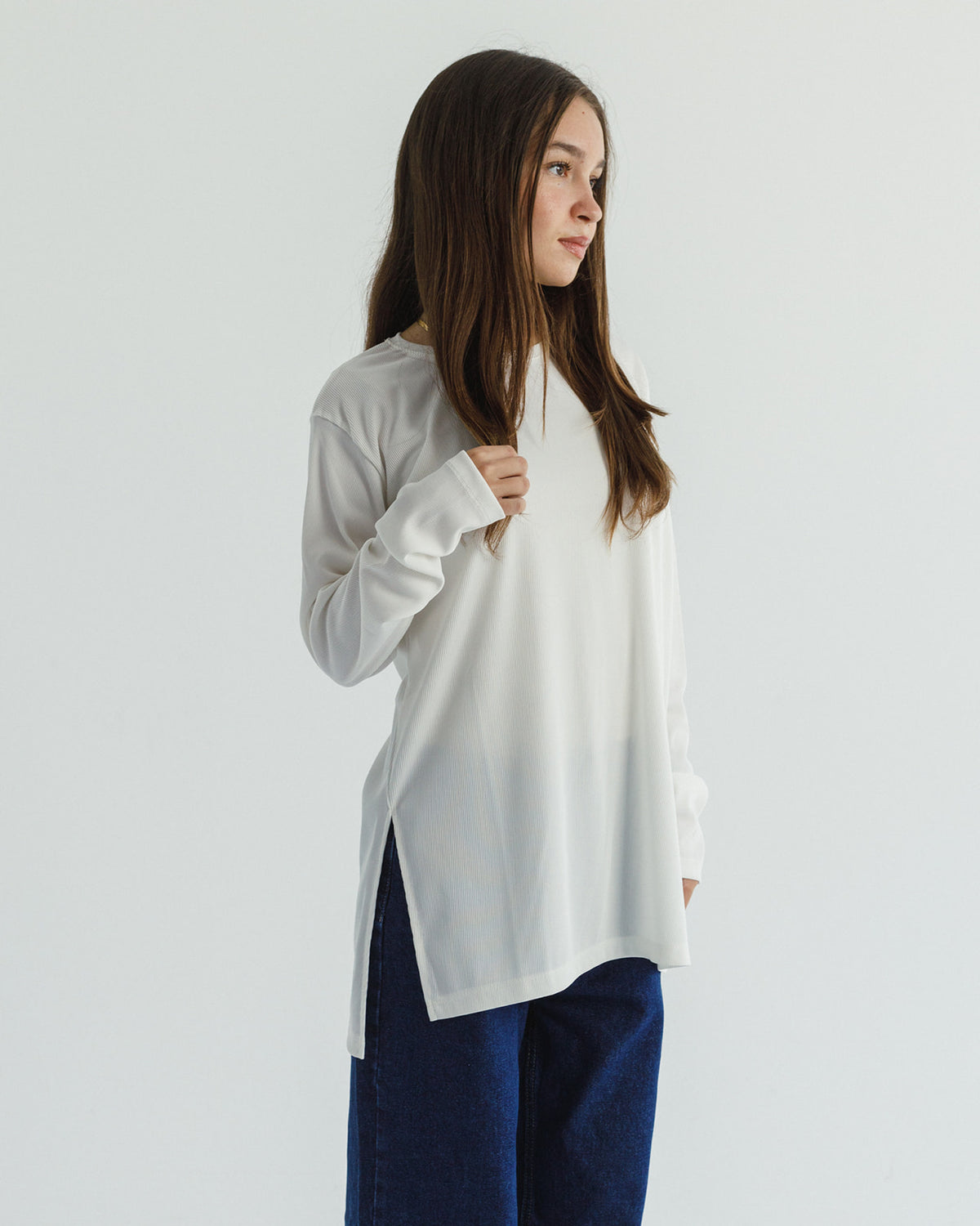 Off White Core Top