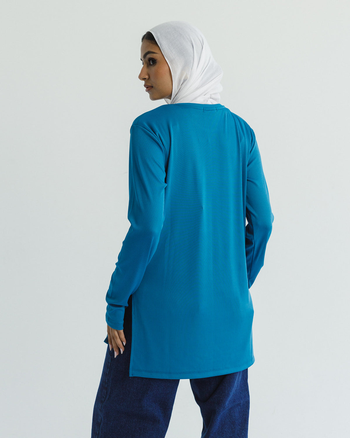 Teal Core Top