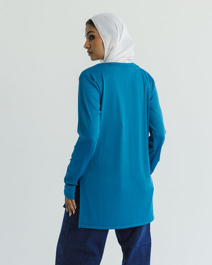 Teal Core Top