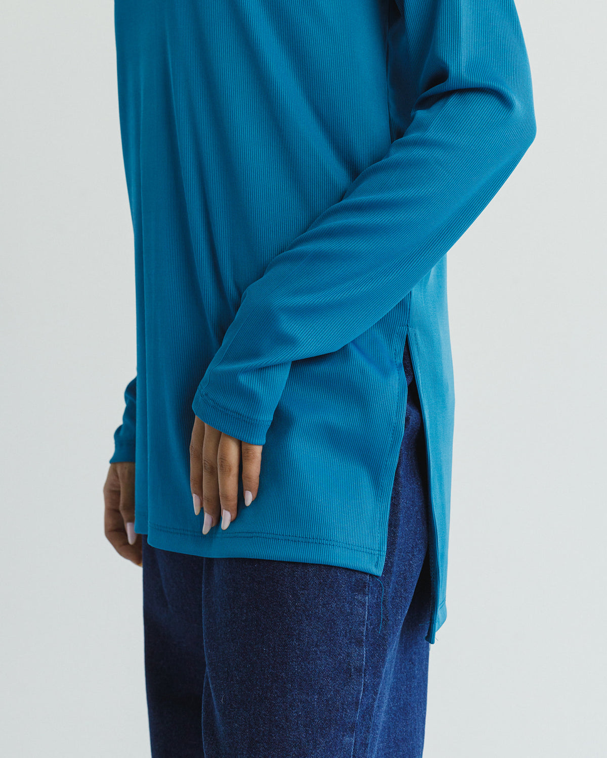 Teal Core Top