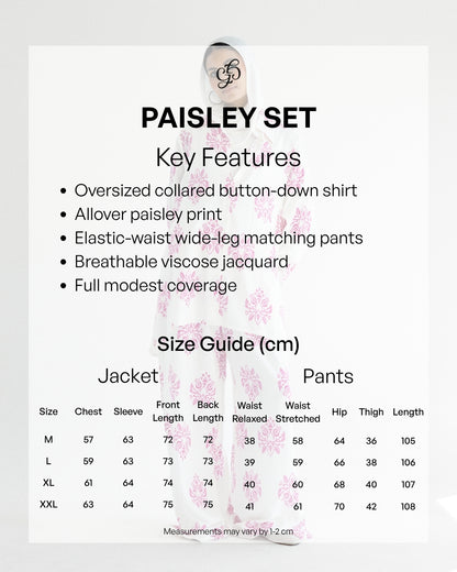 Blossom Paisley Set