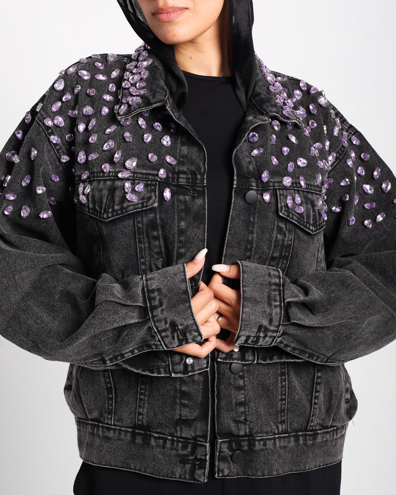 Crystal Denim Jacket