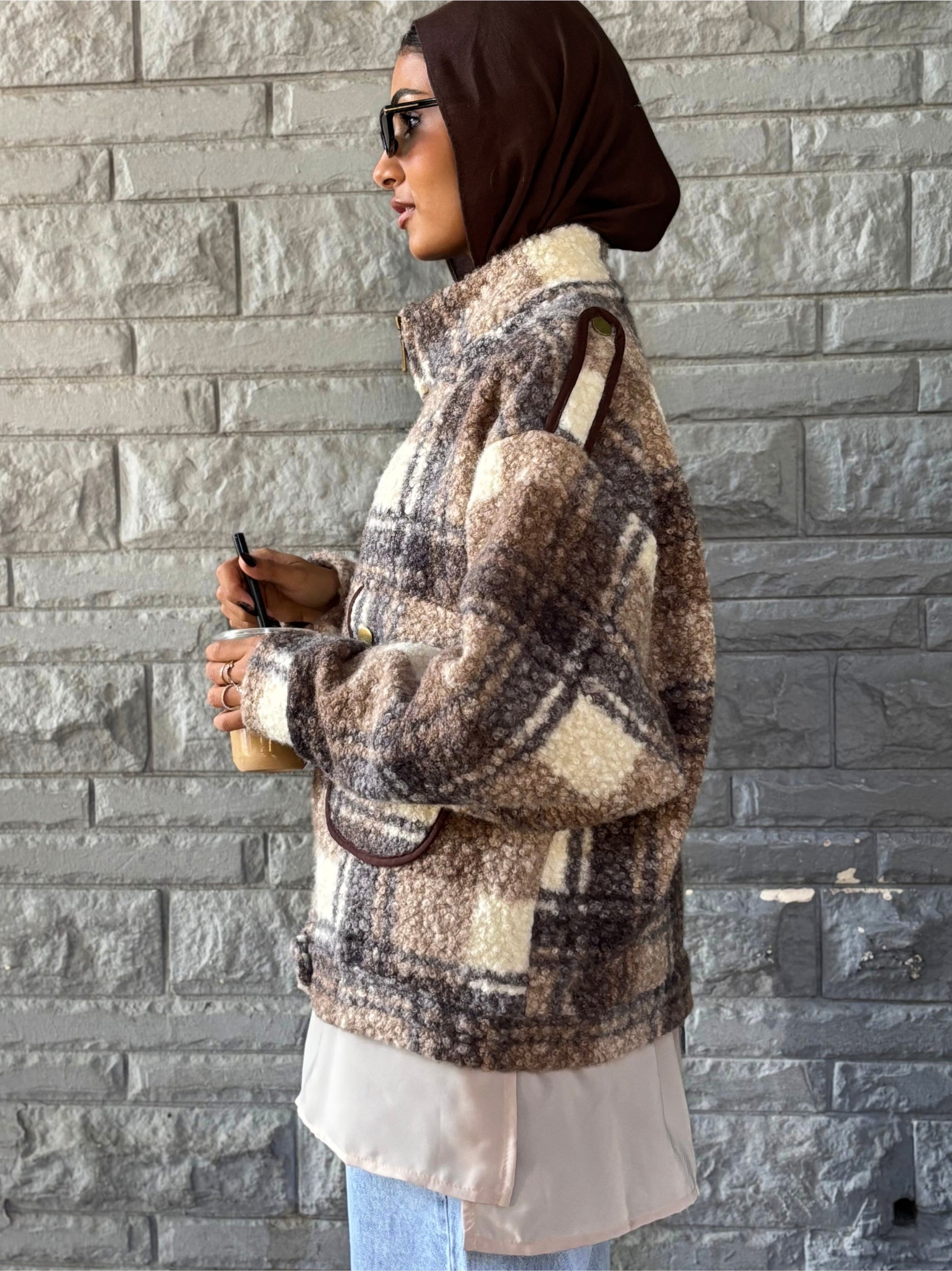 ChestnutCheck Jacket