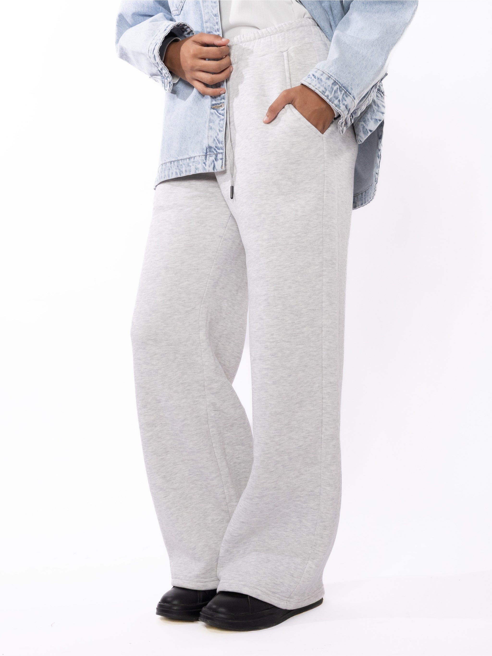 Cozy in sweats pants