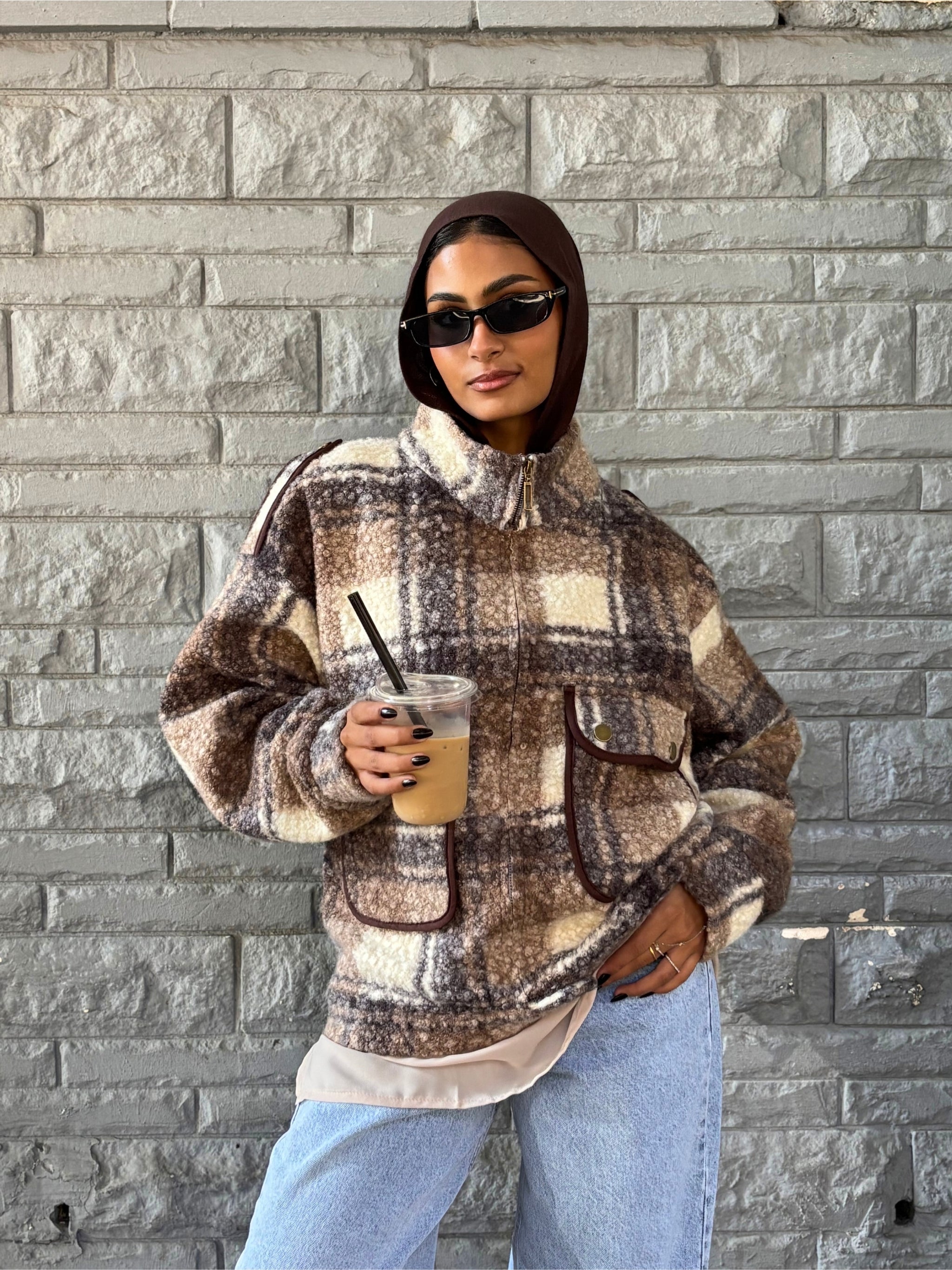 ChestnutCheck Jacket