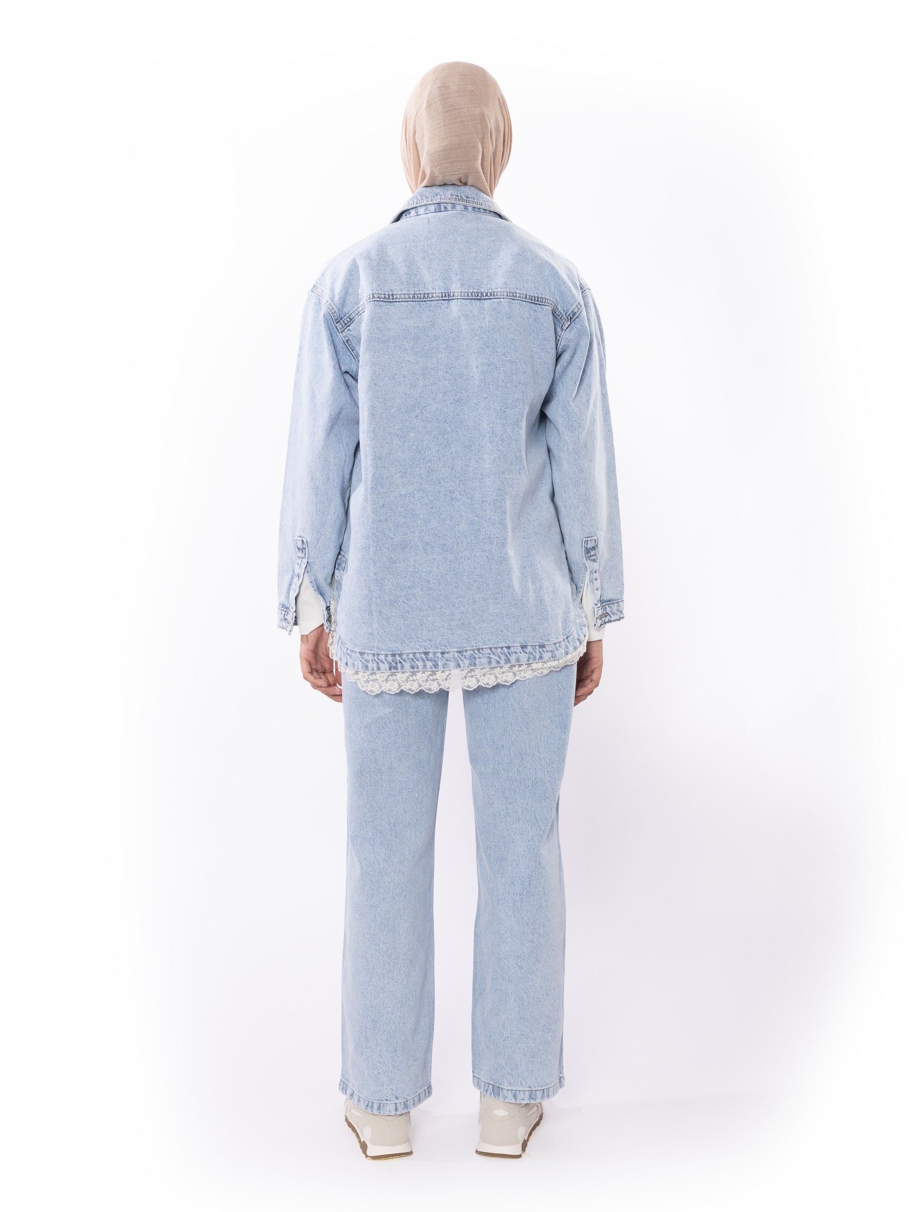 Lace Sky Jeans Jacket