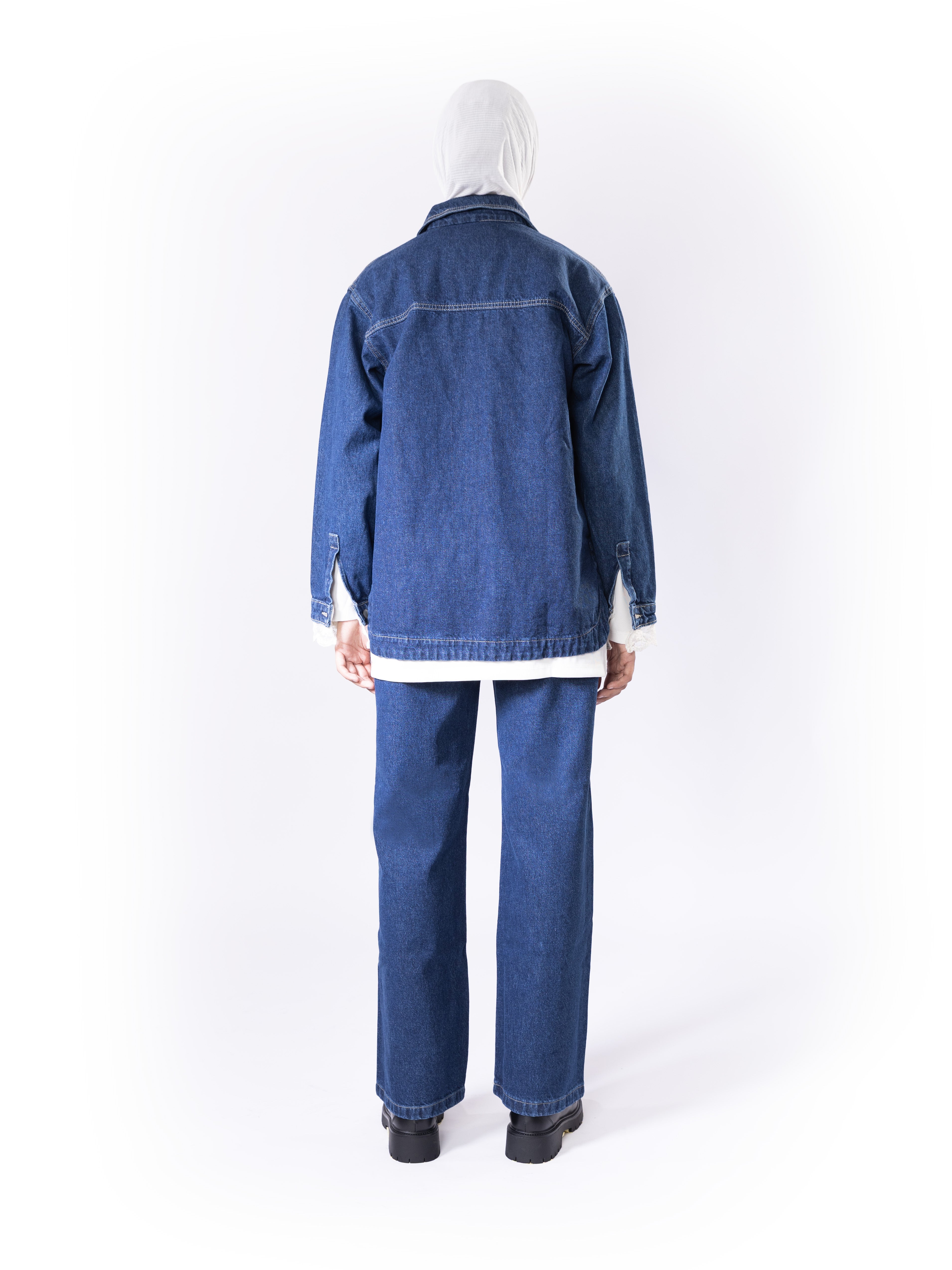 Lace Night Jeans  Jacket