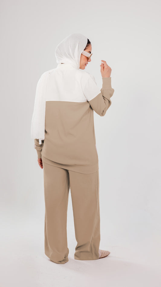 Duo Calm – Taupe Set