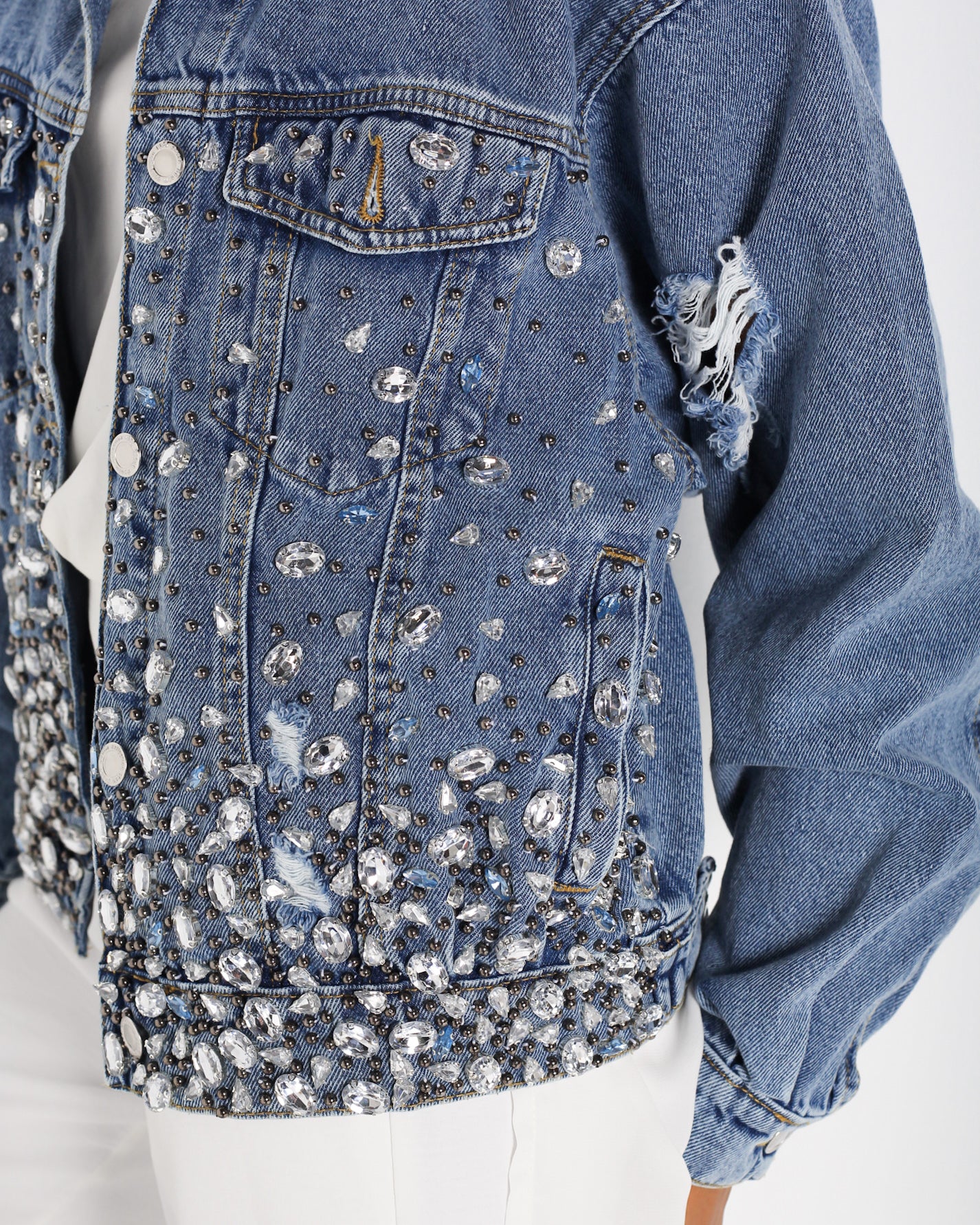 Crystal Denim Jacket